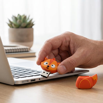 Renard orange usb