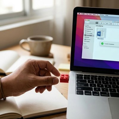Branche Clé usb 8go bloc rouge