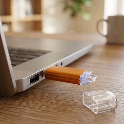 Clé usb 64 Go​ orange