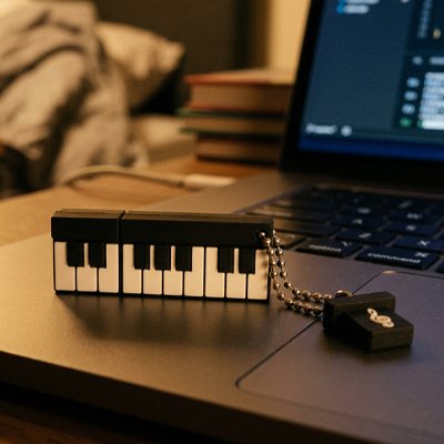 Clé usb 64 go piano