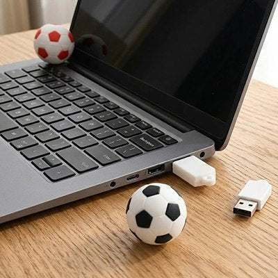 Clé usb 8go football