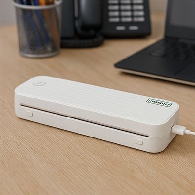 Imprimante bluetooth branchement usb blanche