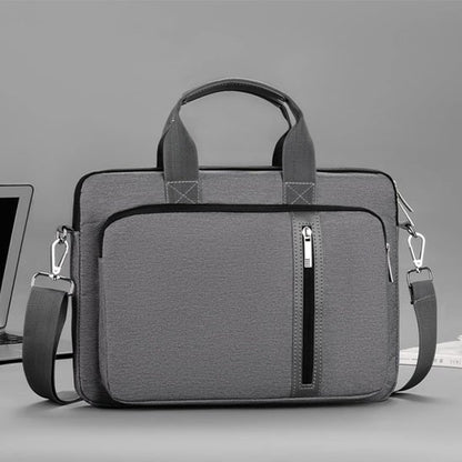 Pochette ordinateur rembourrée gris
