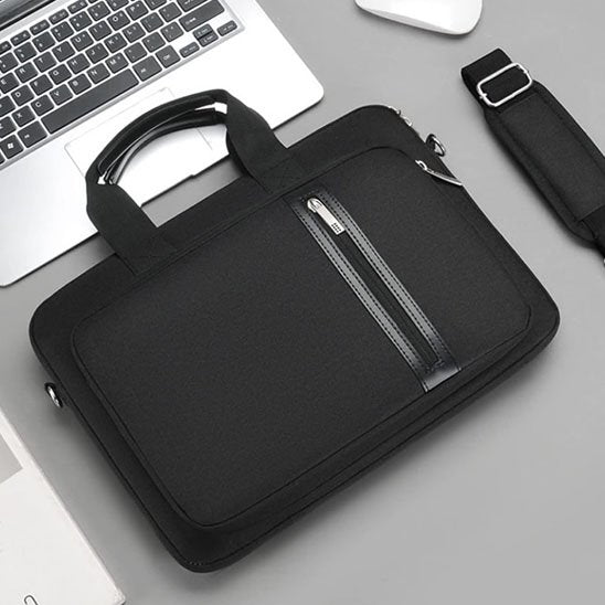 Pochette ordinateur rembourrée noir