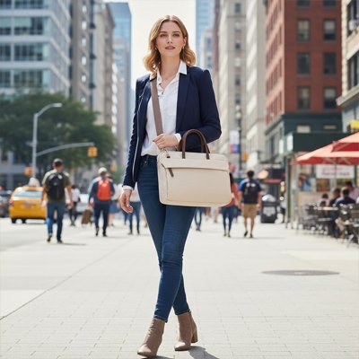 Sac ordinateur femme bandouillère