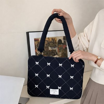 Sac ordinateur femme noir fashion