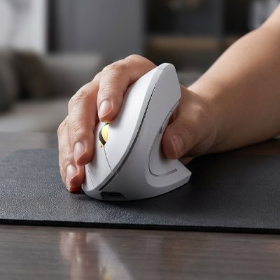 Souris bluetooth blanche