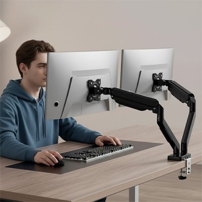 Support ecran PC double