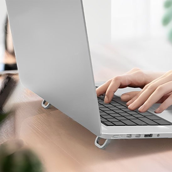Support ordinateur portable aluminium