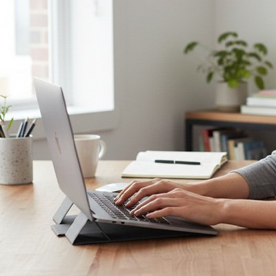 Support ordinateur portable design epuré