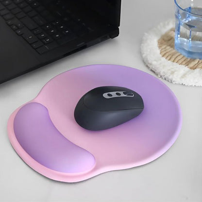 Tapis de souris ergonomique rose