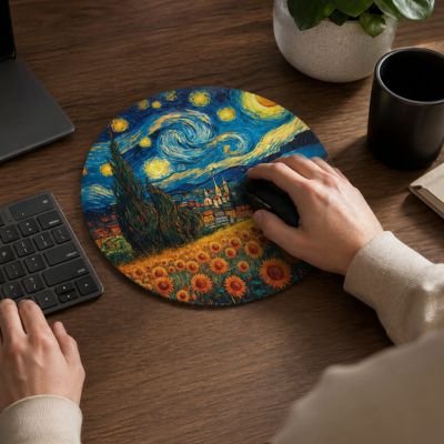 Tapis de souris oeuvre d'art